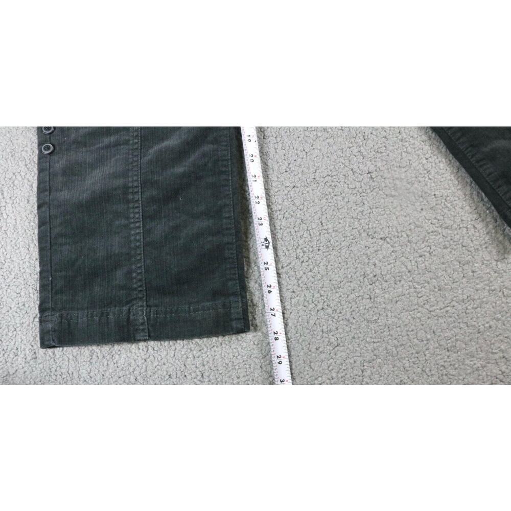 New Sundance Womens Gray 10 Petite Corduroy Cargo Hong Kong Wide Leg Pants - Picture 7 of 7